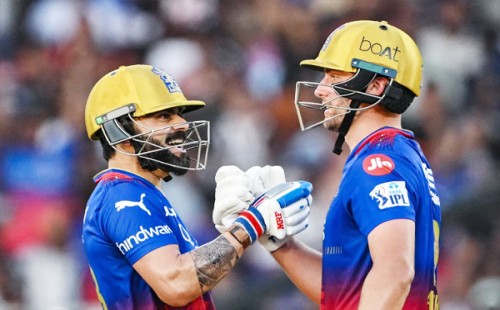 ২০১ রান তাড়ায় ২৪ বল হাতে রেখেই জিতলো বেঙ্গালুরু 