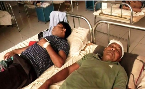 মাদারীপুরে চেয়ারম্যান প্রার্থীর দুই কর্মীকে কুপিয়ে জখম 