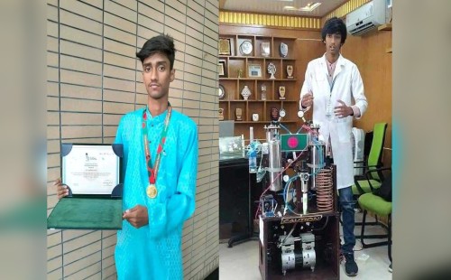 ট্রাকের ধাক্কায় প্রাণ গেল ক্ষুদে বিজ্ঞানী তারিফের 