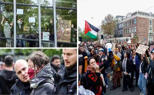 ইউরোপে ছড়িয়ে পড়ছে ফিলিস্তিনপন্থিদের বিক্ষোভ 