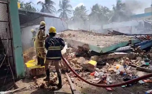 তামিলনাড়ুতে ভয়াবহ বিস্ফোরণে নিহত ৮ 