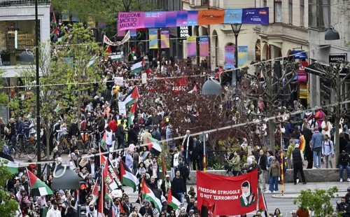 ইউরোভিশনে ইসরায়েলি গায়িকা, সুইডেনে প্রবল প্রতিবাদ 