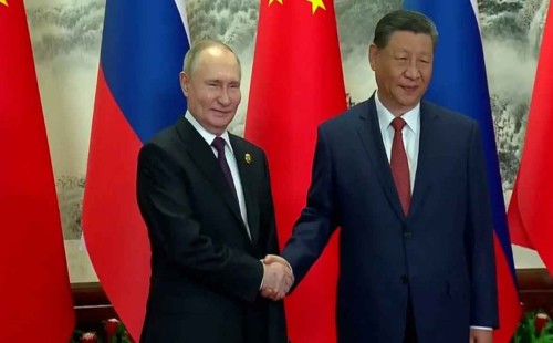 দুই দিনের নফরে  চীনে পুতিন 