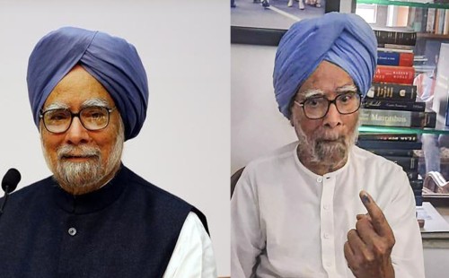 চেনা যাচ্ছে না ভারতের সাবেক প্রধানমন্ত্রী মনমোহন সিংকে 