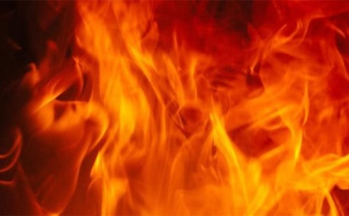 বানিয়াচংয়ের মার্কুলি বাজারে আগুন 