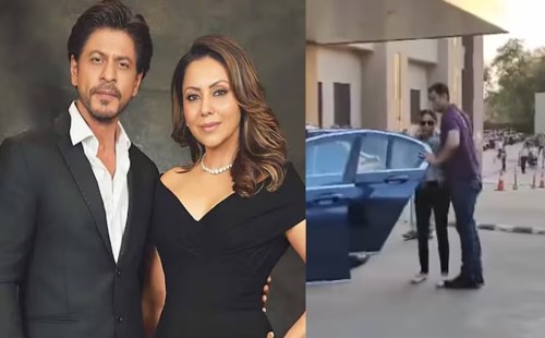 শাহরুখকে দেখতে মুম্বাই থেকে গুজরাট ছুটে গেলেন গৌরী 