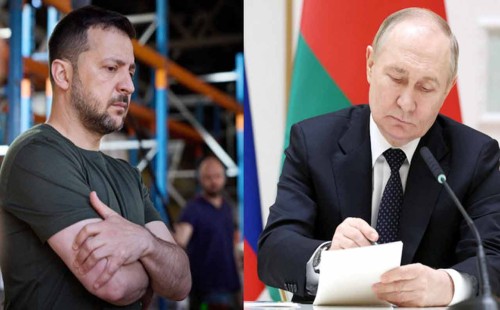 জেলেনস্কি আর ইউক্রেনের বৈধ শাসক নন : পুতিন 