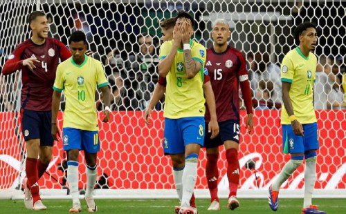 কোপায় শুরুতেই আটকে গেল ব্রাজিল 