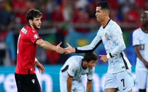 ইউরোর মঞ্চে পর্তুগালকে হারিয়ে রূপকথার জন্ম দিলো জর্জিয়া 