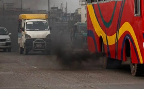 বায়ু দূষণের প্রধাণ কারণ ফিটনেসবিহীন যানবাহন: সংসদে স্থানীয় সরকার মন্ত্রী 