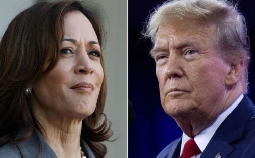 ‘উগ্র বামপন্থী উন্মাদ’, কমলাকে ট্রাম্পের আক্রমণ 