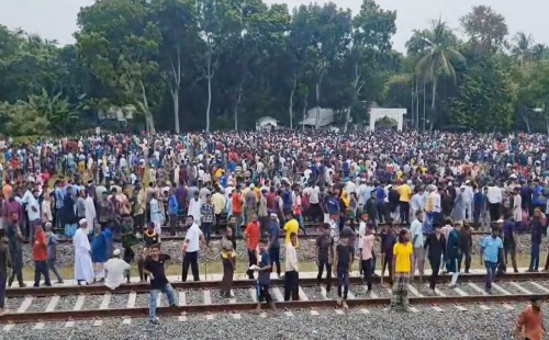 শেখ হাসিনাকে দেশে ফিরিয়ে আনতে গোপালগঞ্জে আ.লীগের সমাবেশ 