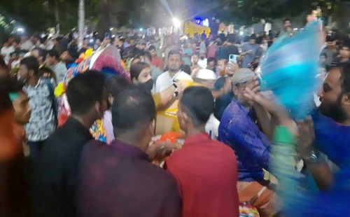 রাত ৮টা পর্যন্ত গণত্রাণ কর্মসূচিতে নগদ সংগ্রহ ৮৬ লাখ 