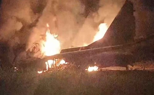 রাজস্থানে মিগ-২৯ যুদ্ধবিমান বিধ্বস্ত 