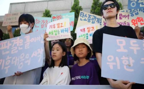 পরিবেশ রক্ষায় কোরীয় শিশুদের ইতিহাস সৃষ্টি! 