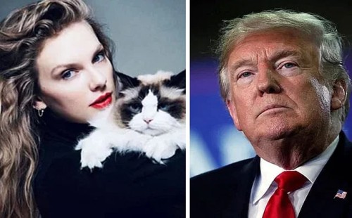 টেইলর সুইফটকে ঘৃণা করেন ট্রাম্প 