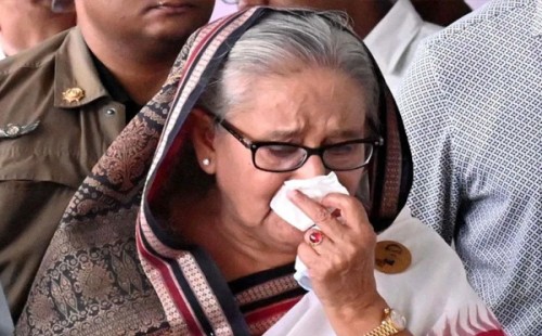 শুক্রবার থেকে ভারতে অবৈধ শেখ হাসিনা 