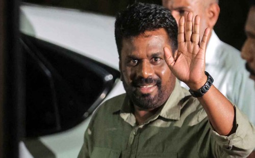 শ্রীলঙ্কার নতুন প্রেসিডেন্ট অনুঢ়া দিশানায়েকে 