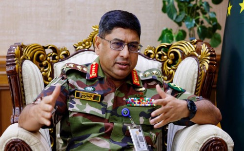 ১৮ মাসের মধ্যে যেন নির্বাচন হতে পারে সেজন্য সরকারকে সহায়তা করব :  সেনাপ্রধান 