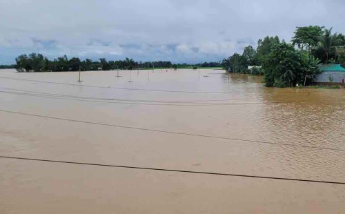 শেরপুরের তিন উপজেলার শতাধিক গ্রাম প্লাবিত 