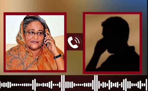 হাসিনার আরেক ফোনালাপ ফাঁস, প্রতিশোধের হুমকি 