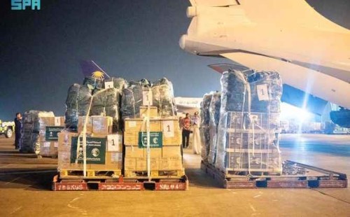 লেবাননে ত্রাণ পাঠাল সৌদি আরব 