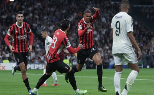 রিয়াল মাদ্রিদকে বিধ্বস্ত করলো এসি মিলান 