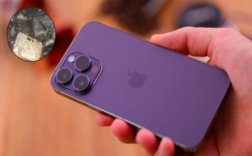 আইফোনে ১৪ প্রো ম্যাক্সে বিস্ফোরণ 