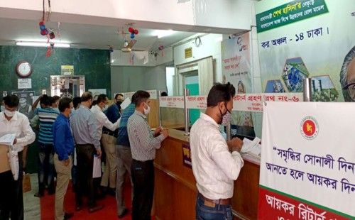 আয়কর রিটার্ন দাখিলের সময় বাড়ল 