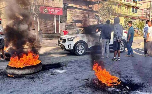 কারফিউ জারির পরও শান্ত হয়নি মণিপুর 