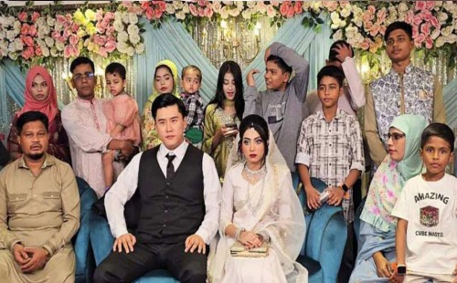 প্রেমের টানে বাংলাদেশে কোরিয়ান যুবক 