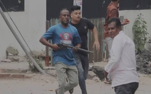 ছাত্র আন্দোলনে প্রকাশ্যে গুলি করা সেই তৌহিদ গ্রেপ্তার 