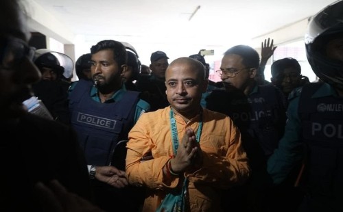 চিন্ময় দাসকে নিয়ে ভারতের বিবৃতির প্রতিবাদ জানালো বাংলাদেশ 