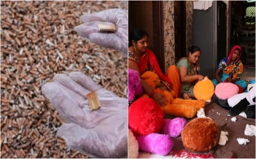 সিগারেটের ফিলটার থেকে খেলনা! 