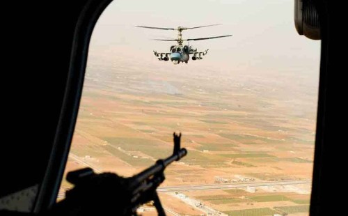 সিরিয়ায় বিদ্রোহীদের ওপর রাশিয়ার ব্যাপক বিমান 