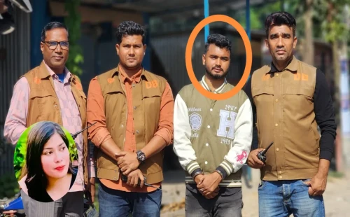প্রেমিকাকে গুলি করে হত্যা, ঢাকায় অস্ত্রসহ সেই প্রেমিক গ্রেপ্তার 