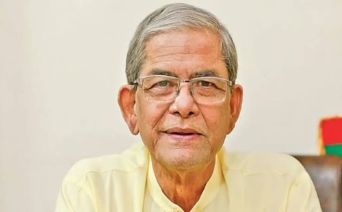 উপদেষ্টা নাহিদের বক্তব্য ‘রাজনীতি বিরোধী’: মির্জা ফখরুল 