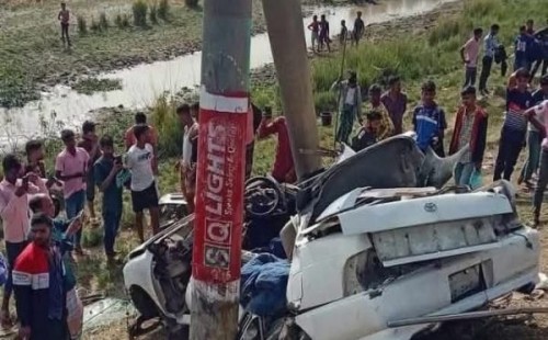 সিলেটে সড়ক দুর্ঘটনায় দুই ছাত্রদল নেতা নিহত 