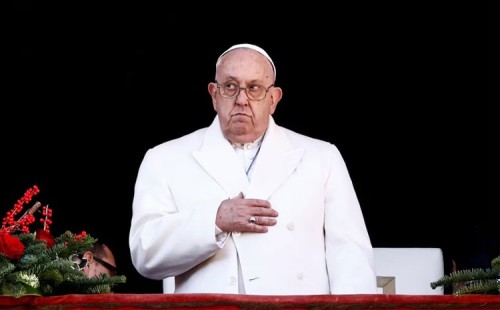 পোপ ফ্রান্সিসের বড়দিন পালন 