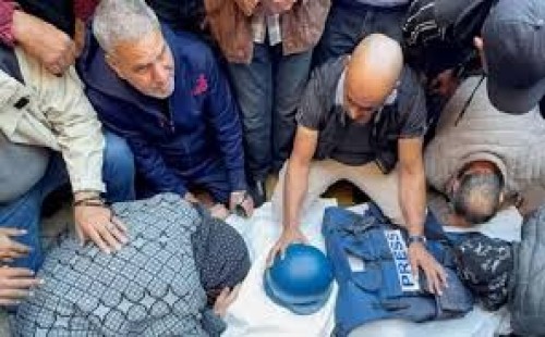 গাজায় আরও ৫ সাংবাদিক নিহত 