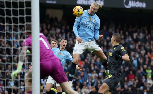 হলান্ডের পেনাল্টি মিসে ম্যানসিটির হতাশা অব্যাহত 