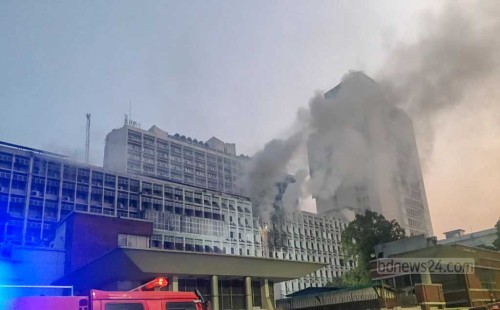 সচিবালয়ে আগুন বিদ্যুতের ‘গোলযোগ’ থেকে : তদন্ত কমিটি 