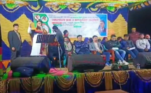 ছাত্রদলের অনুষ্ঠানে ছাত্রলীগের স্লোগান 