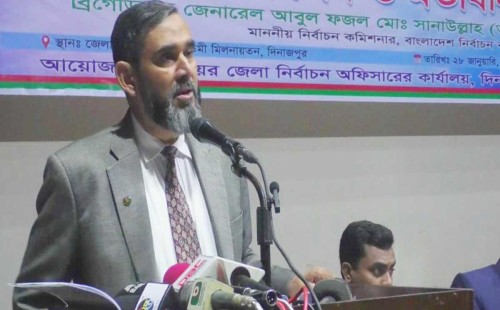 আগামী নির্বাচনে পরাজিত প্রার্থী বিজয়ী প্রার্থীকে আলিঙ্গন করবেন: ইসি ফজল 