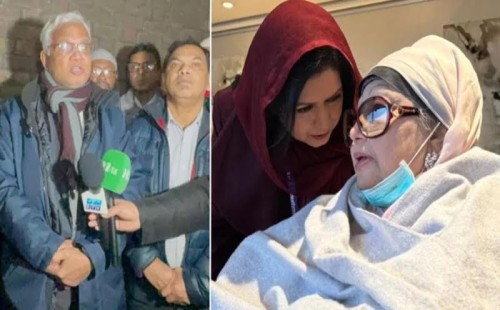 চলো দ্রুত দেশে ফিরে যাই, আমাদের জন্য বাংলাদেশই ভালো: ডা জাহিদকে খালেদা জিয়া 