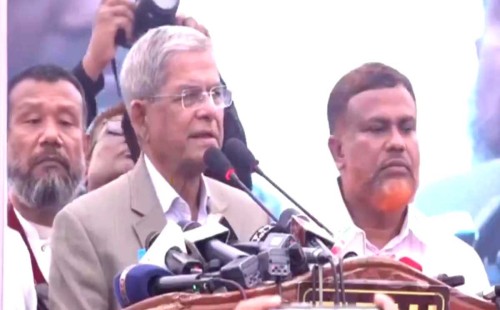 সরকারের পক্ষ থেকে দল গঠন করলে জনগণ প্রত্যাখ্যান করবে: মির্জা ফখরুল 