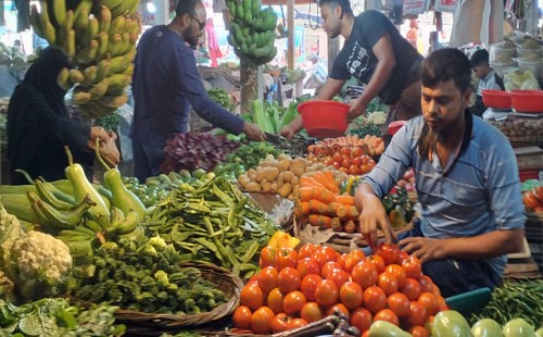 সবজির বাজারে স্বস্তি, চার মাস পর কমলো মূল্যস্ফীতি 