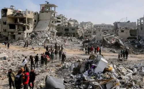 ধ্বংসস্তূপের নীচে ১২ হাজার লাশ 