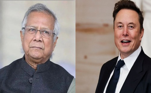 প্রধান উপদেষ্টার সঙ্গে ফোনে কথা বললেন ইলন মাস্ক 