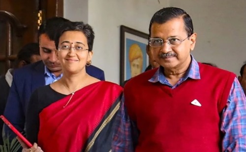 দিল্লিতে বিরোধী দলনেত্রী অতিশী 